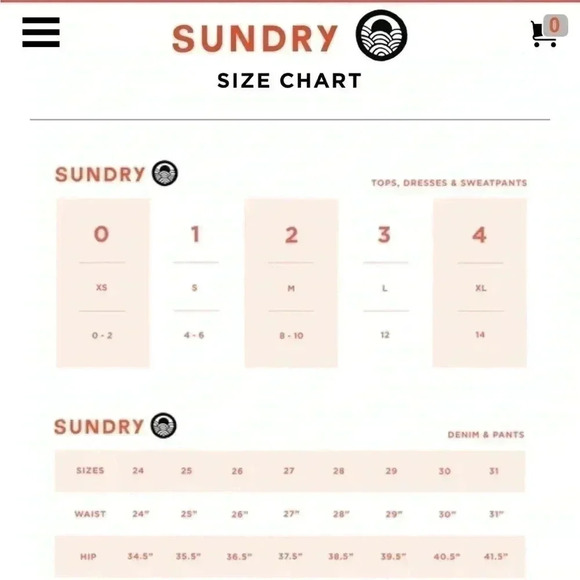 SUNDRY navy skirt size large - Picture 5 of 5